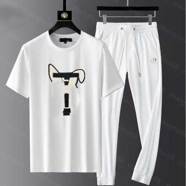 23ss mens designer tracksuit mens tracksuit round neck pure cotton letter b towel embroidery short sleeve t-shirt solid color elastic waist, Gray
23ss mens designer tracksuit mens tracksuit round neck pure cotton letter b towel embroidery short sleeve t-shirt solid color elastic waist, Gray