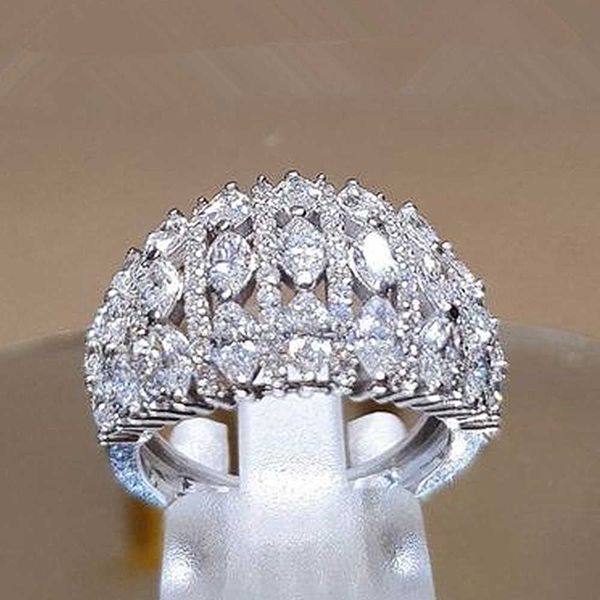band rings huitan gorgeous cubic zircon wide ring for women bling lady's ring evening party finger accessories wedding bands jewelry aa, Silver
band rings huitan gorgeous cubic zircon wide ring for women bling lady's ring evening party finger accessories wedding bands jewelry aa, Silver