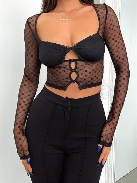 women's tanks women summer blouse mesh sheer long sleeve square neck cut out corset crop korean fashion y2k shirts female, White
women's tanks women summer blouse mesh sheer long sleeve square neck cut out corset crop korean fashion y2k shirts female, White