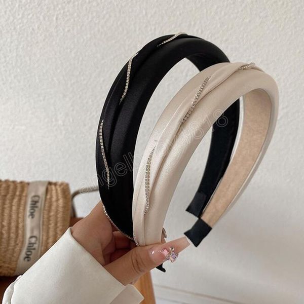 fashion hairband for women solid color rhinestone chain headband casual summer headwear for hair accessories, Slivery;white
fashion hairband for women solid color rhinestone chain headband casual summer headwear for hair accessories, Slivery;white
