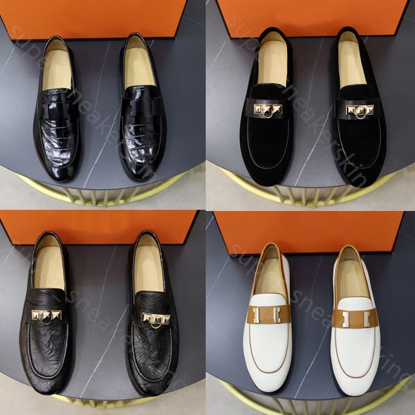 designer dress shoes men loafers genuine leather mules h buckle luxury brand moccasins breathable casual shoes size 38-46, Black
designer dress shoes men loafers genuine leather mules h buckle luxury brand moccasins breathable casual shoes size 38-46, Black