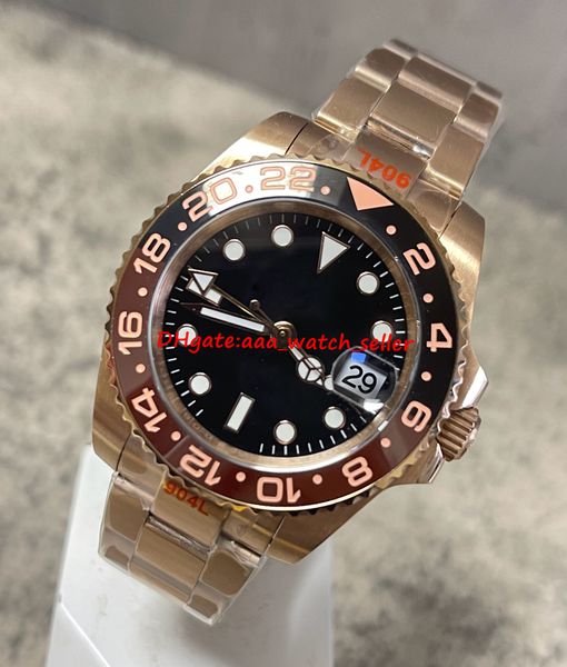 u1 version luxury mens watches 40mm root beer 126715 126711 hour hand adjustable ceramic bezel automatic movement stainless steel st9 bracel, Slivery;brown
u1 version luxury mens watches 40mm root beer 126715 126711 hour hand adjustable ceramic bezel automatic movement stainless steel st9 bracel, Slivery;brown
