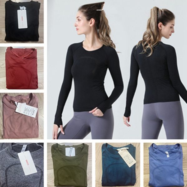 lu-099 women's long sleeve sports yoga t-shirt comprehensive sports switch workout gym clothes solid color sports yoga 2023top
lu-099 women's long sleeve sports yoga t-shirt comprehensive sports switch workout gym clothes solid color sports yoga 2023top