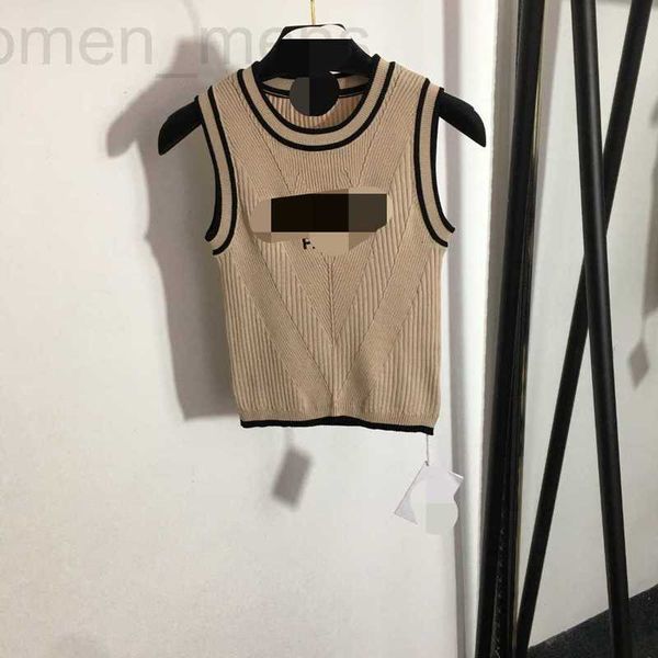 women's sweaters designer 306 2023 spring summer women sweater sleeveless crew neck pullowhite same style striped pullowomens meiyi y1p, White;black
women's sweaters designer 306 2023 spring summer women sweater sleeveless crew neck pullowhite same style striped pullowomens meiyi y1p, White;black