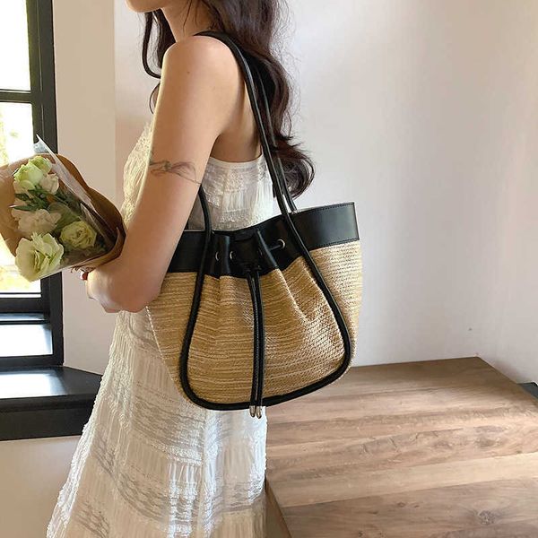 small straw bags for women summer underarm lady travel purses and handbags female shoulder simple side bag 230424
small straw bags for women summer underarm lady travel purses and handbags female shoulder simple side bag 230424