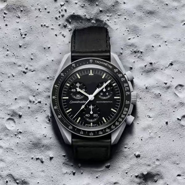 bioceramic planet moon men's watch full-featured quarz chronograph watch mission mercury 42mm nylon pilot vibration luxury watch fashio, Slivery;brown
bioceramic planet moon men's watch full-featured quarz chronograph watch mission mercury 42mm nylon pilot vibration luxury watch fashio, Slivery;brown