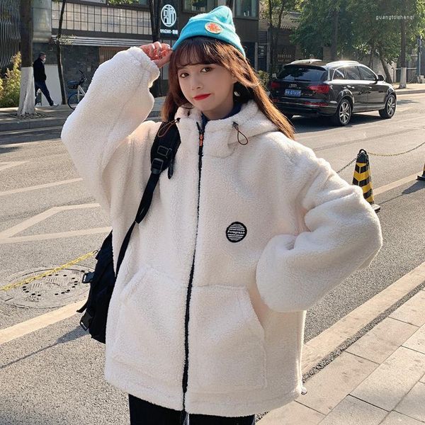 women's trench coats women's winter warmth thick lamb hair zipper embroidered thickened cardigan hooded sweater coat casual cotton, Tan;black
women's trench coats women's winter warmth thick lamb hair zipper embroidered thickened cardigan hooded sweater coat casual cotton, Tan;black