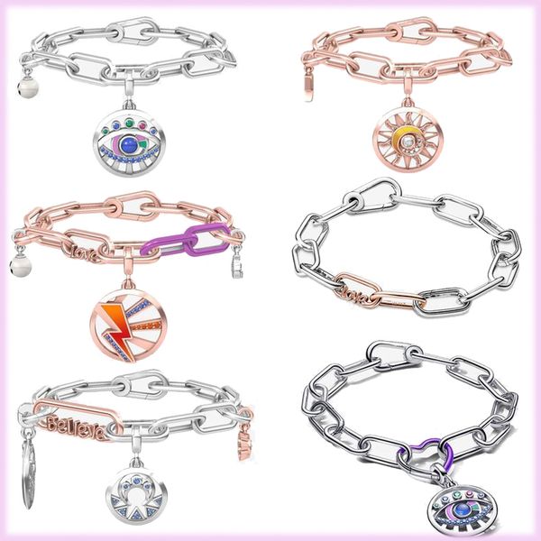 925 sterling silver pandora me series dual link mini charm beads suitable for the original suspension purple heart connector me bracelet sle, Golden;silver
925 sterling silver pandora me series dual link mini charm beads suitable for the original suspension purple heart connector me bracelet sle, Golden;silver