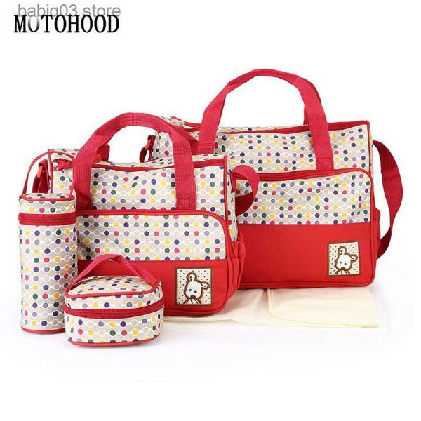 diaper bags motohood 5pcs baby diaper bag sets for mom baby changing nappy bags organizer maternity nappy bags sets dot tote bag t230525
diaper bags motohood 5pcs baby diaper bag sets for mom baby changing nappy bags organizer maternity nappy bags sets dot tote bag t230525