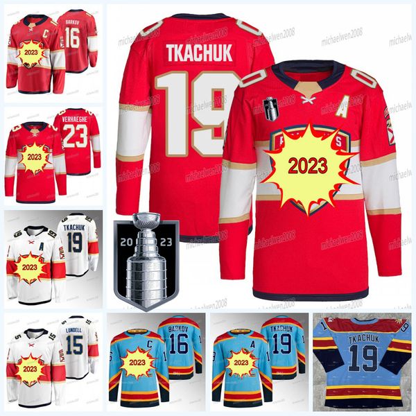 19 matthew tkachuk floridas stanley cup final jersey panther aleksander barkov anton lundell carter verhaeghe aaron ekblad ryan lomberg patr, Black;red
19 matthew tkachuk floridas stanley cup final jersey panther aleksander barkov anton lundell carter verhaeghe aaron ekblad ryan lomberg patr, Black;red