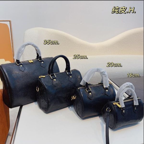 boston handle barrel shaped bag cowhide leather embossed black trim textile lining gold hardware 4 sizes women handbag speedy 16cm 20cm 30cm
boston handle barrel shaped bag cowhide leather embossed black trim textile lining gold hardware 4 sizes women handbag speedy 16cm 20cm 30cm