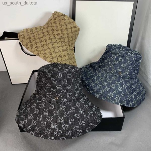 bucket hat designer cap luxurys hats solid colour letter design atmosphere fashion leisure sunshade cap temperament versatile hat couple tra, Blue;gray
bucket hat designer cap luxurys hats solid colour letter design atmosphere fashion leisure sunshade cap temperament versatile hat couple tra, Blue;gray