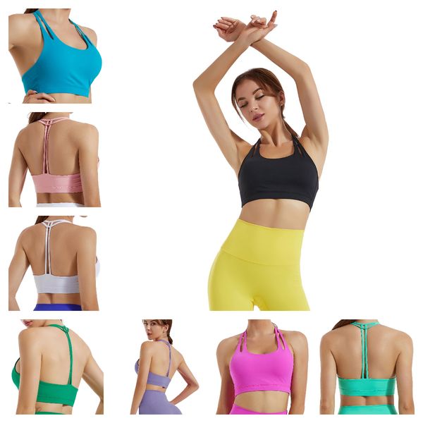 solid color women yoga bra strappy sports bra for women crisscross back medium support yoga bra with removable cups
solid color women yoga bra strappy sports bra for women crisscross back medium support yoga bra with removable cups