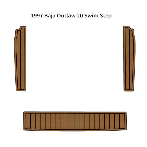 1997 baja outlaw 20 swim platform step mat boat eva foam teak deck flooring pad
1997 baja outlaw 20 swim platform step mat boat eva foam teak deck flooring pad