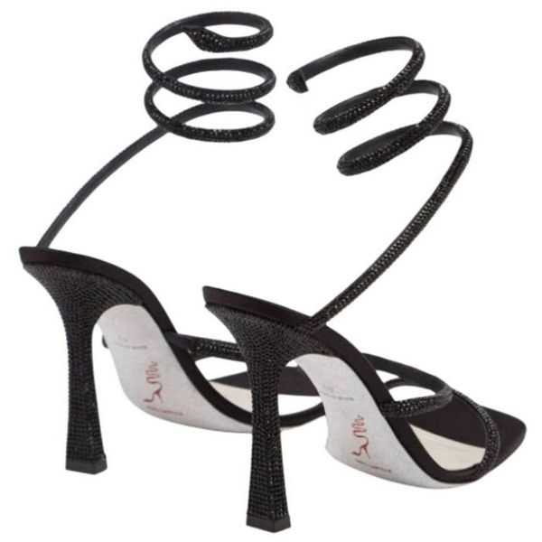 designers rene caovilla stiletto heels sandals cleo wraparound rhinestone heeled sandals dress shoe ladies slipers rhinestone studded shoes, Black
designers rene caovilla stiletto heels sandals cleo wraparound rhinestone heeled sandals dress shoe ladies slipers rhinestone studded shoes, Black