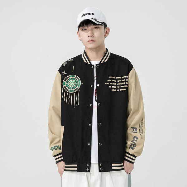 2023 baseball jersey men's spring and autumn fashion embroidery loose relaxed baseball shirt jacket student versatile top, Black;brown
2023 baseball jersey men's spring and autumn fashion embroidery loose relaxed baseball shirt jacket student versatile top, Black;brown