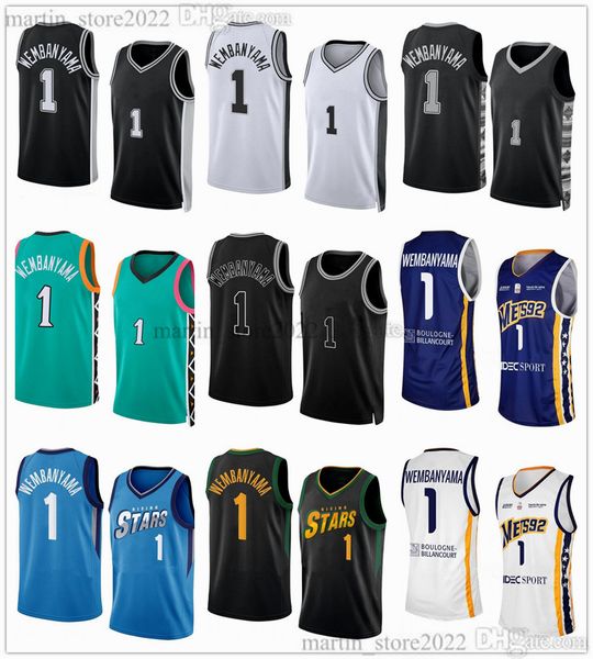 2023 basketball draft pick no.1 victor wembanyama jerseys college shirts men women youth, Black;red
2023 basketball draft pick no.1 victor wembanyama jerseys college shirts men women youth, Black;red