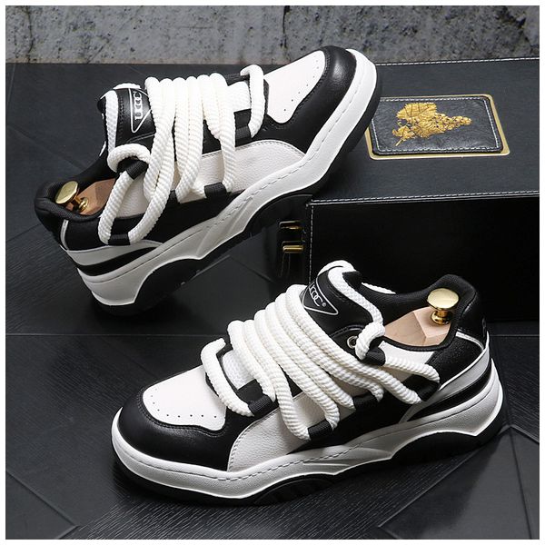 new designer everyday fashion black with white mix casual shoes for men thick bottom flats punk loafers sports walking sneakers
new designer everyday fashion black with white mix casual shoes for men thick bottom flats punk loafers sports walking sneakers