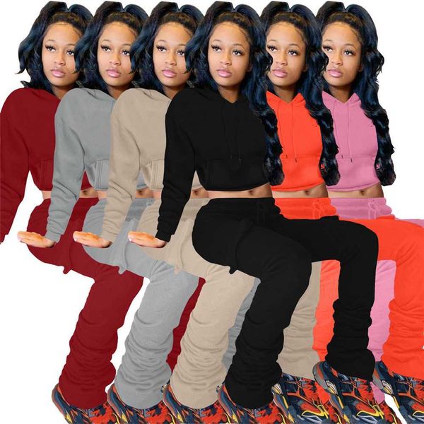 fall winter fleece tracksuits women clothes jogger suit fall pullover hooded hoodie and stacked pants two 2 piece set solid outfits casual s, Gray
fall winter fleece tracksuits women clothes jogger suit fall pullover hooded hoodie and stacked pants two 2 piece set solid outfits casual s, Gray