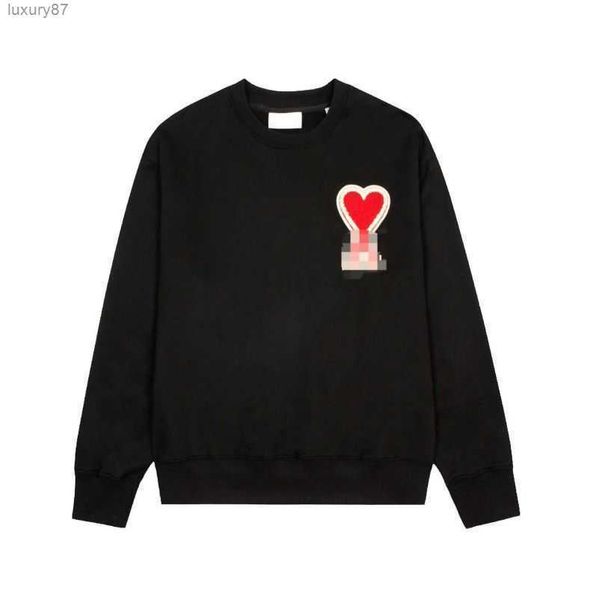 hoodie male and female designers amis paris hooded highs quality sweater embroidered red love winter round neck jumper couple sweatshirts ya, Black
hoodie male and female designers amis paris hooded highs quality sweater embroidered red love winter round neck jumper couple sweatshirts ya, Black