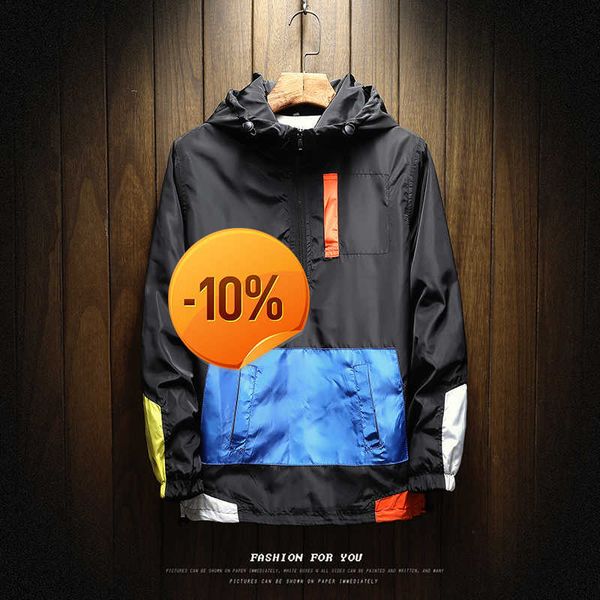 men's jackets autumn men's jacket size 5xl colorblock hoodies bomber baseball windbreaker streetwear, Black;brown
men's jackets autumn men's jacket size 5xl colorblock hoodies bomber baseball windbreaker streetwear, Black;brown