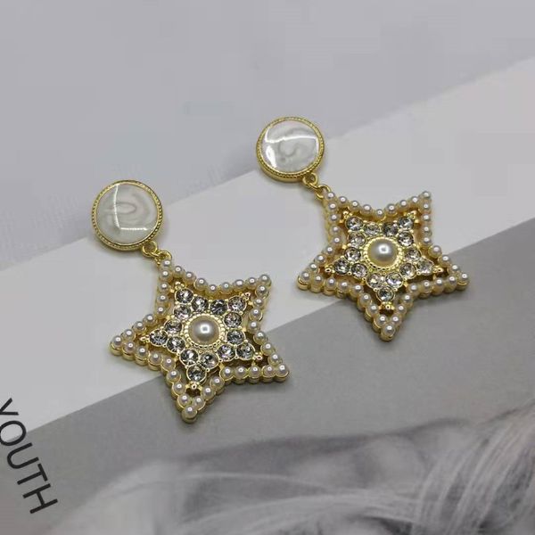 new diamond earrings for women womens jewelry imitation crystal pearl five-pointed star earrings earrings female high-quality temperament fu, Golden
new diamond earrings for women womens jewelry imitation crystal pearl five-pointed star earrings earrings female high-quality temperament fu, Golden