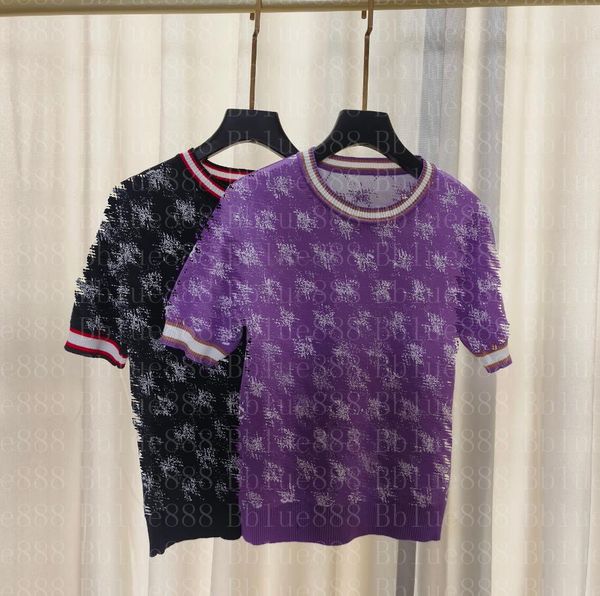 women's t-shirt knitted temperament age reducing garden neck short sleeve 525, White
women's t-shirt knitted temperament age reducing garden neck short sleeve 525, White