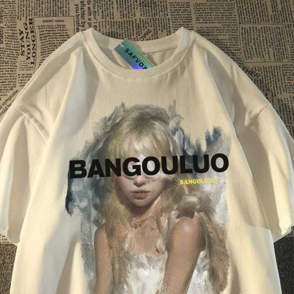 men's t shirts american high street specific sharacter srend oversize t-shirt loose summer pure cotton couple figure hip-hop y2k 1xul1x, White;black
men's t shirts american high street specific sharacter srend oversize t-shirt loose summer pure cotton couple figure hip-hop y2k 1xul1x, White;black