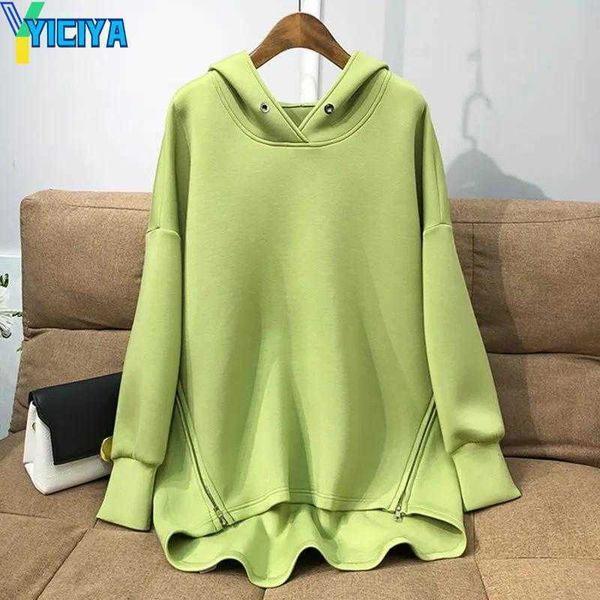 yiciya women's hoodies 2023 loose women sweatshirts spring summer solid pullover student coat hem zipper casual outerwear, Black
yiciya women's hoodies 2023 loose women sweatshirts spring summer solid pullover student coat hem zipper casual outerwear, Black