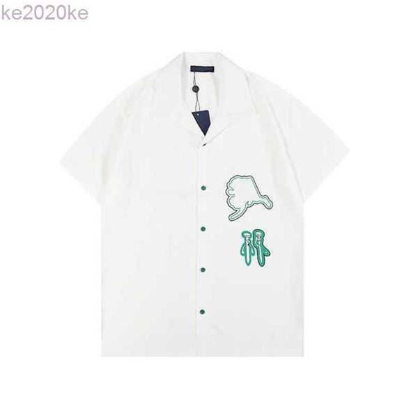 22ss luxury designer mens fashion geometric print bowling shirt hawaii floral casual shirts men slim fit short sleeve rrl3 j1ft, White;black
22ss luxury designer mens fashion geometric print bowling shirt hawaii floral casual shirts men slim fit short sleeve rrl3 j1ft, White;black
