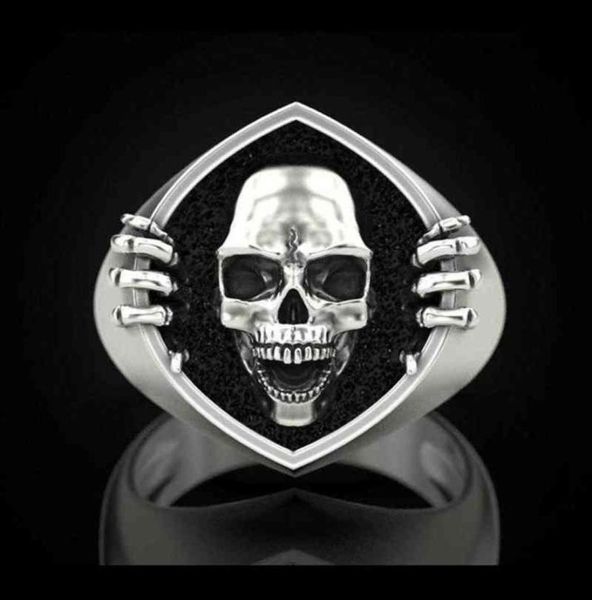 silver vintage plated skull skeleton ring simple design creative rings for men women punk gothic party jewelry gift f524288y1702322
silver vintage plated skull skeleton ring simple design creative rings for men women punk gothic party jewelry gift f524288y1702322