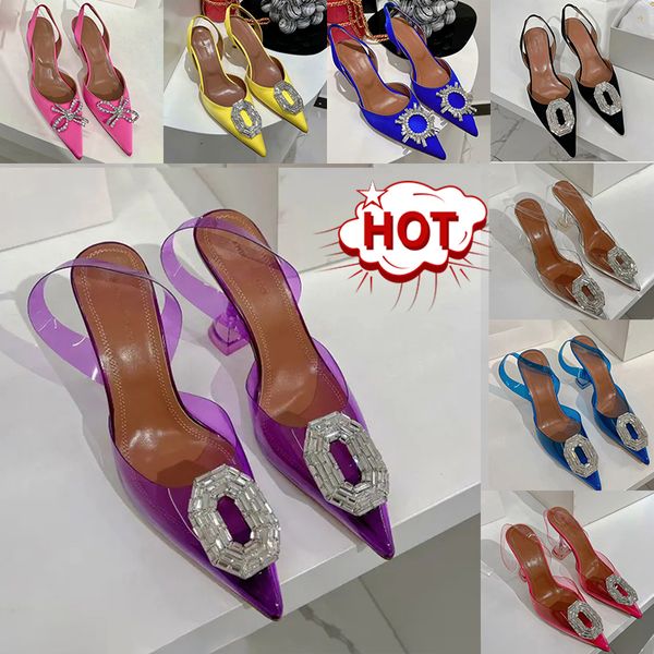 designer amina muaddi womens sandals high heels clear rosie begum crystal embellished pumps camelia glass silk sling heel mules women luxury, Black
designer amina muaddi womens sandals high heels clear rosie begum crystal embellished pumps camelia glass silk sling heel mules women luxury, Black