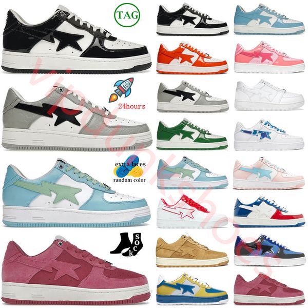 sk8 designer casual shoes platform sneakers sta patent leather green black white plate forme navy orange bathing for men women trainers jogg
sk8 designer casual shoes platform sneakers sta patent leather green black white plate forme navy orange bathing for men women trainers jogg