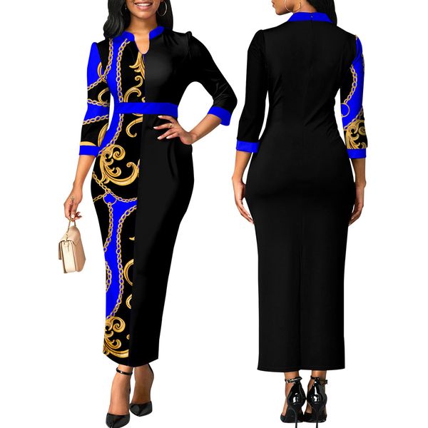 hisimple new quarter sleeved women's dress and fashionable single piece dress blue casual european and american round neck long skirt a, Black;gray
hisimple new quarter sleeved women's dress and fashionable single piece dress blue casual european and american round neck long skirt a, Black;gray