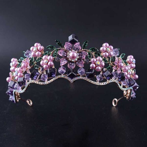 other fashion accessories luxury baroque purple crystal pearl bridal crown tiara magnificent rhinestone diadem for bride headband wedding ha, Silver
other fashion accessories luxury baroque purple crystal pearl bridal crown tiara magnificent rhinestone diadem for bride headband wedding ha, Silver