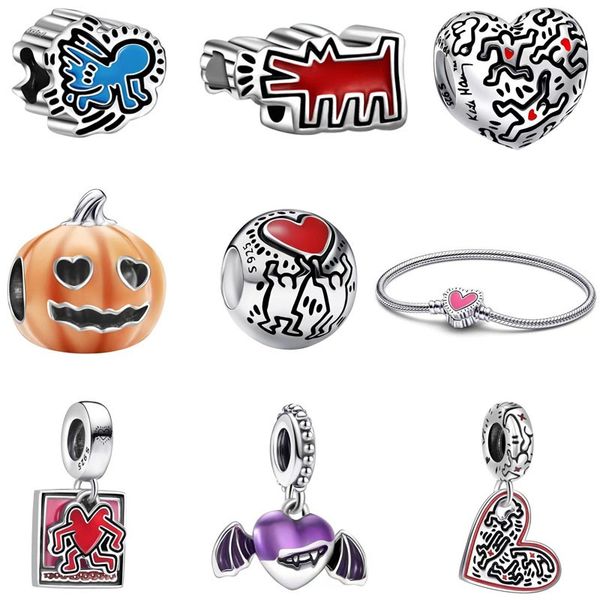 fits pandora bracelets 20pcs halloween pumpkin angel love wave bat silver charms fits pandora charms bracelet beads for jewelry making 925 s, Black
fits pandora bracelets 20pcs halloween pumpkin angel love wave bat silver charms fits pandora charms bracelet beads for jewelry making 925 s, Black