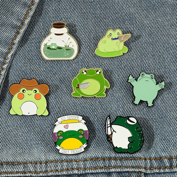 frog knife brooch cute anime movies games hard enamel pins collect metal cartoon brooch backpack hat bag collar lapel badges, Blue
frog knife brooch cute anime movies games hard enamel pins collect metal cartoon brooch backpack hat bag collar lapel badges, Blue