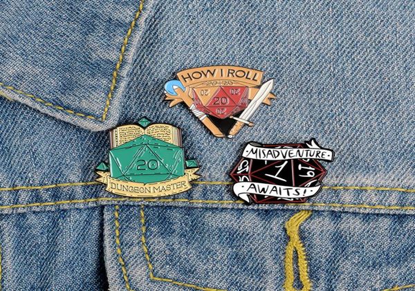 20 face dice metal enamel brooch fashion personality d20 dnd dice game badge pin cartoon trendy costume backpack jewelry gift1356927, Blue
20 face dice metal enamel brooch fashion personality d20 dnd dice game badge pin cartoon trendy costume backpack jewelry gift1356927, Blue
