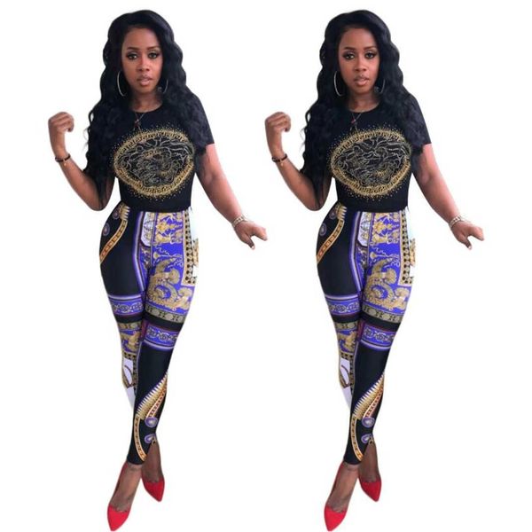 2023 spring new women's tracksuits t-shirt pants casual fashion luxury suit 2 piece set designer tracksuit, Gray
2023 spring new women's tracksuits t-shirt pants casual fashion luxury suit 2 piece set designer tracksuit, Gray