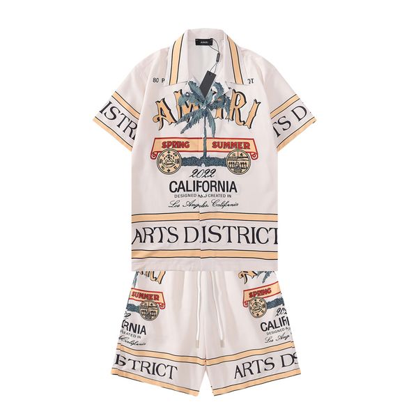 23 crime summer fashion mens tracksuits hawaii beach pants set designer shirts printing leisure shirt man slim fit the board of directors sh, Gray
23 crime summer fashion mens tracksuits hawaii beach pants set designer shirts printing leisure shirt man slim fit the board of directors sh, Gray