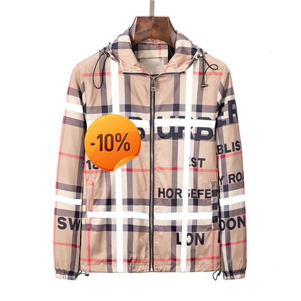 men's jackets designer men's jacket black yellow striped plaid windproof waterproof hoodie trench coat men women, Black;brown
men's jackets designer men's jacket black yellow striped plaid windproof waterproof hoodie trench coat men women, Black;brown