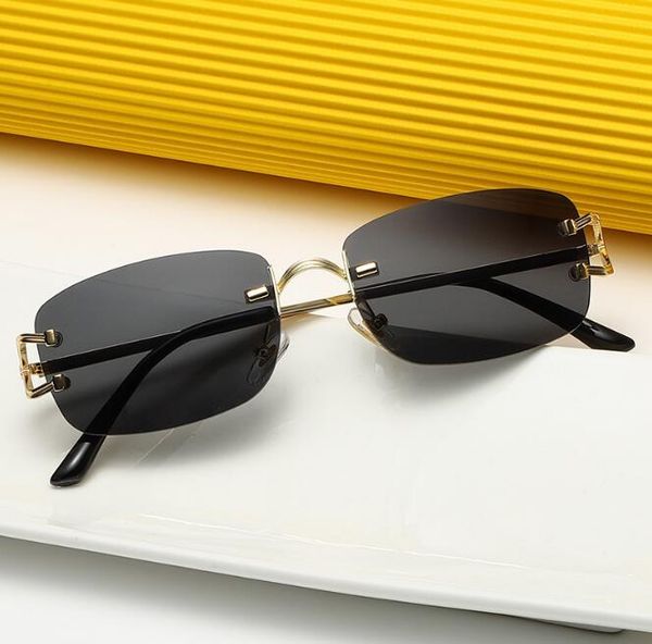 designer cut edge shades eyewear fashion rimless superclear glasses women sunglass personality men beach travel discoloration sunglasses mix, White;black
designer cut edge shades eyewear fashion rimless superclear glasses women sunglass personality men beach travel discoloration sunglasses mix, White;black