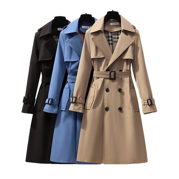 new bur womens trench coats burbrerys womens coats designer womens mid length windbreaker beige double breasted coat brands female jacket c, Tan;black
new bur womens trench coats burbrerys womens coats designer womens mid length windbreaker beige double breasted coat brands female jacket c, Tan;black