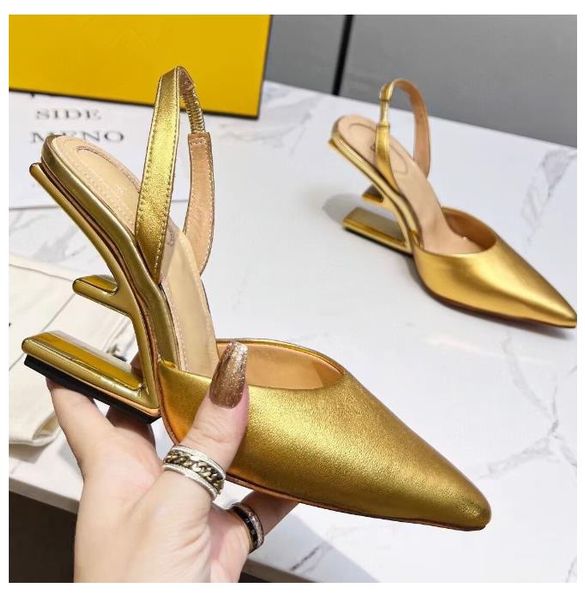 designer high heels paris metal heterosexual sandals women dress shoes pointed toe slippers fashion leather pumps party wedding sandal, Black
designer high heels paris metal heterosexual sandals women dress shoes pointed toe slippers fashion leather pumps party wedding sandal, Black