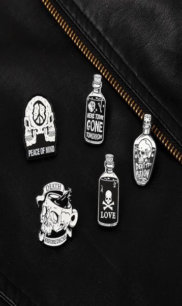 punk skeleton enamel pins custom black white skull potions brooches lapel badges cool gothic jewelry gift for friends7357704, Blue
punk skeleton enamel pins custom black white skull potions brooches lapel badges cool gothic jewelry gift for friends7357704, Blue