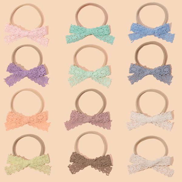 3.3" lace embroidered bow nylon baby headbands girls newborn lace headbands kids barrettes children hair clips hairpins, Slivery;white
3.3" lace embroidered bow nylon baby headbands girls newborn lace headbands kids barrettes children hair clips hairpins, Slivery;white
