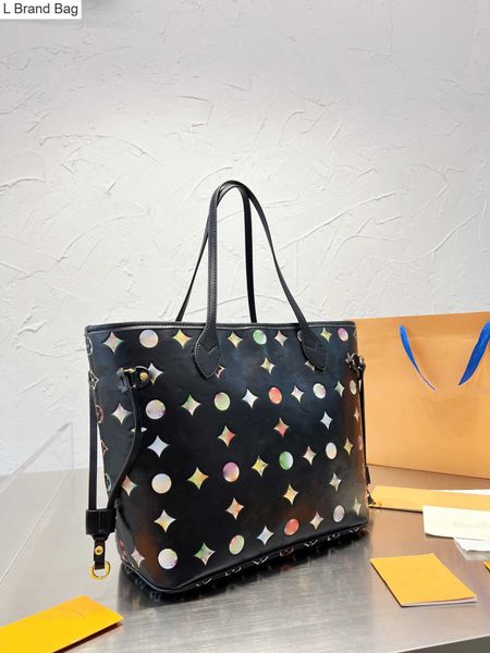 l brand bag original totes embroidery luxurys designers bags totes pattern large casual shopping bag handbag tote purse wallet cross body fl, Black
l brand bag original totes embroidery luxurys designers bags totes pattern large casual shopping bag handbag tote purse wallet cross body fl, Black