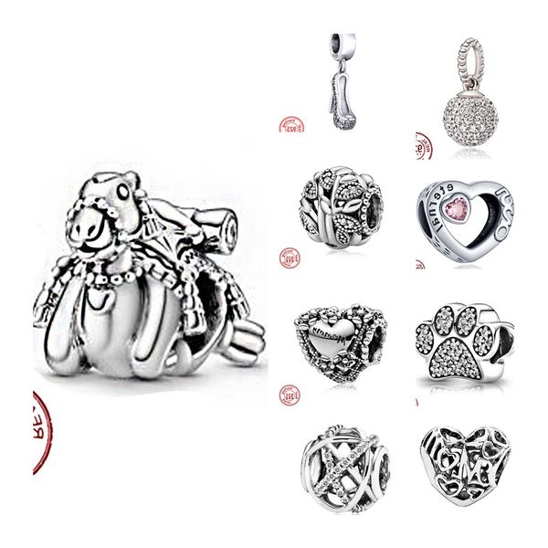 925 sterling silver heart circular animal beads fit original pandora charm bracelet for women diy fashion silver jewelry making, Black
925 sterling silver heart circular animal beads fit original pandora charm bracelet for women diy fashion silver jewelry making, Black