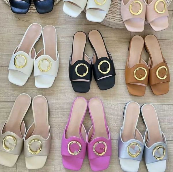 2023 double g gold buckle sandals women low heels blondie slides logo slippers slip flat mule square toe fashion summer dress shoes cci slin, Black
2023 double g gold buckle sandals women low heels blondie slides logo slippers slip flat mule square toe fashion summer dress shoes cci slin, Black
