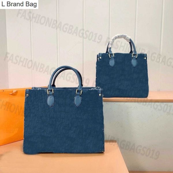 l brand bag onthego jungle bag designer black blue denim tote bags two handle handbag embossing letter on the go mm pm flap large capacity o
l brand bag onthego jungle bag designer black blue denim tote bags two handle handbag embossing letter on the go mm pm flap large capacity o